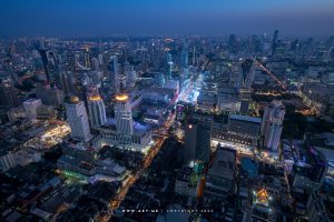 Bangkok view from Baiyoke Sky Hotel