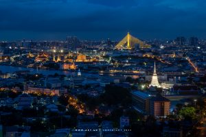 Bangkok view from Supalai Loft Prajadhipok-Wongwian Yai