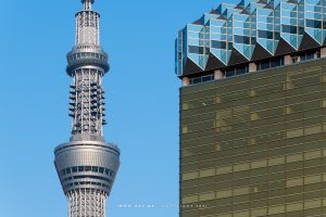 Tokyo Skytree & Asahi Beer Headquarters Building